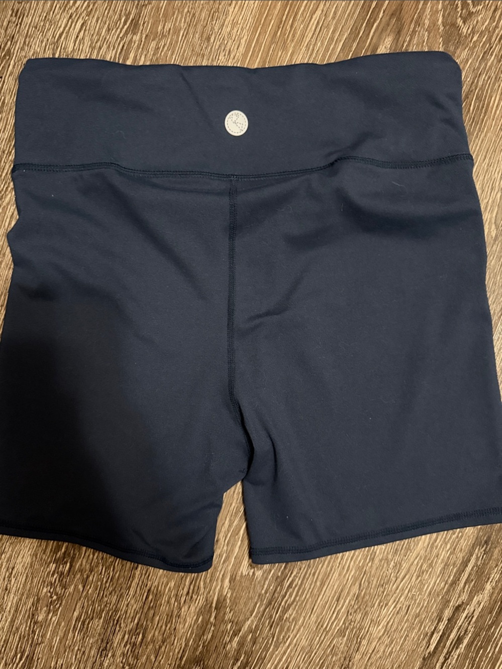 Threads 4 Thought Navy High-Rise Bike Shorts